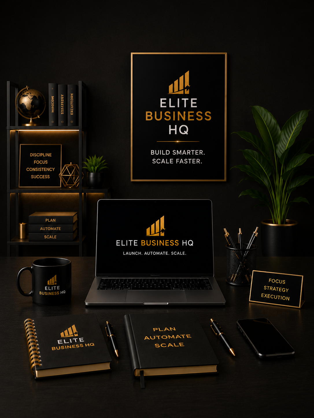 Elite Business HQ professional workspace